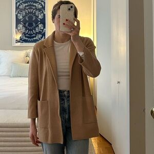 J Crew Tan Sweater-Jacket